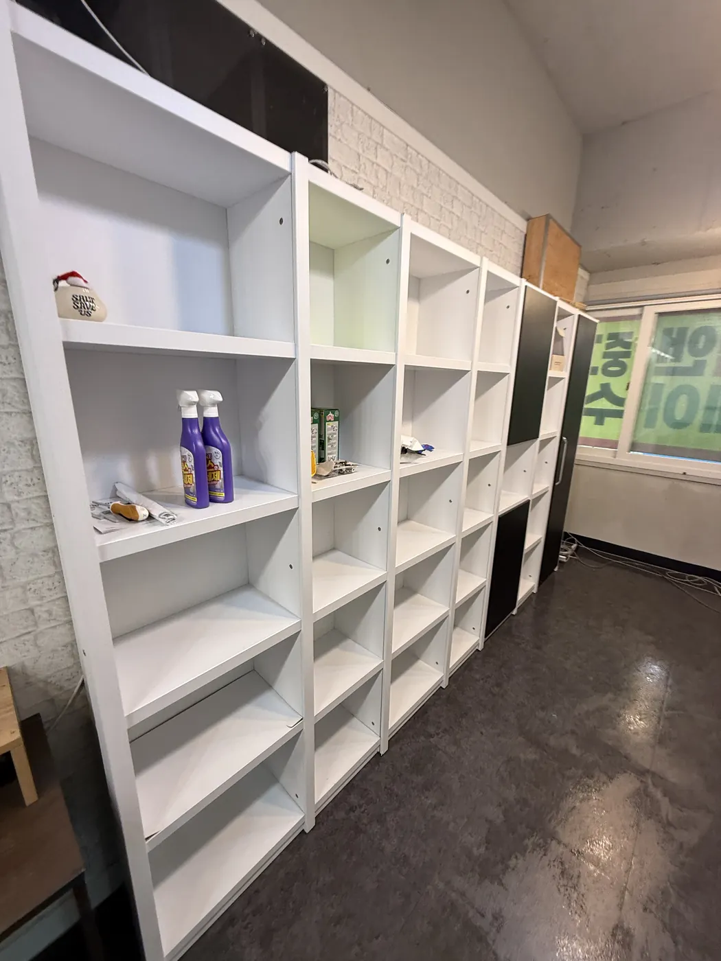 사무 공간 정리 — 삼척시 학원청소 현장