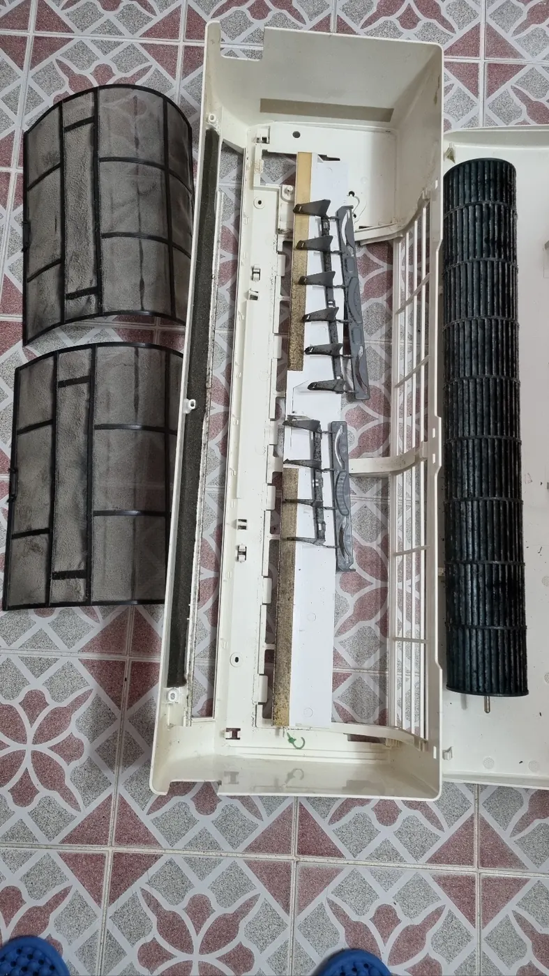 필터·핀 오염 — 공근면 에어컨청소 현장