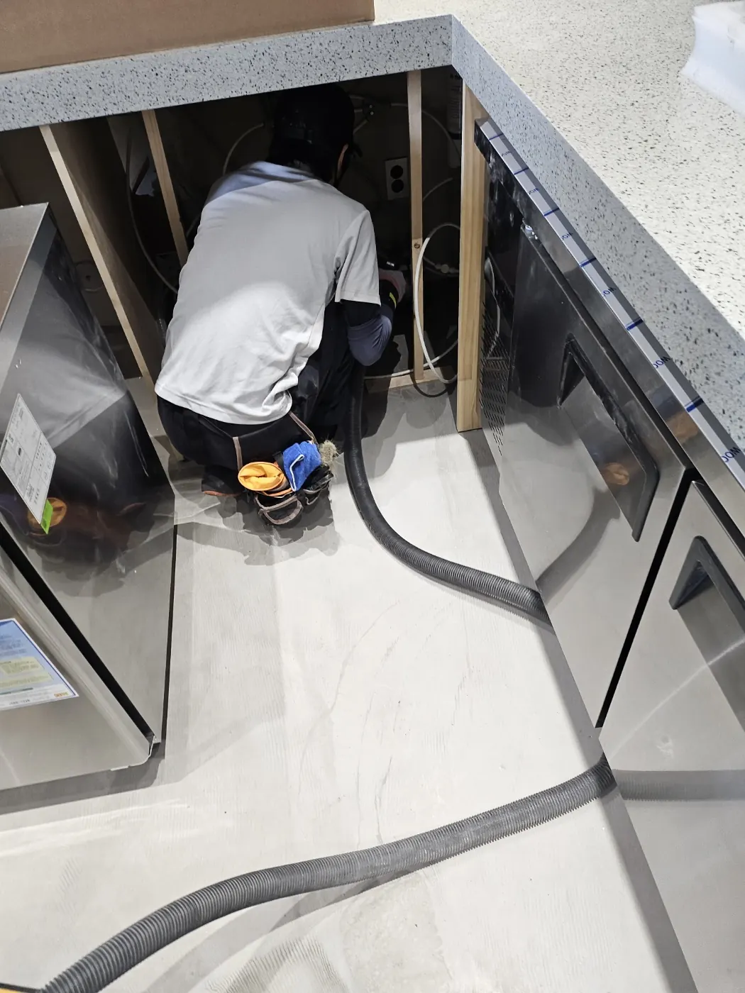 남면 준공청소 시공 현장 — 준공 마감 확인