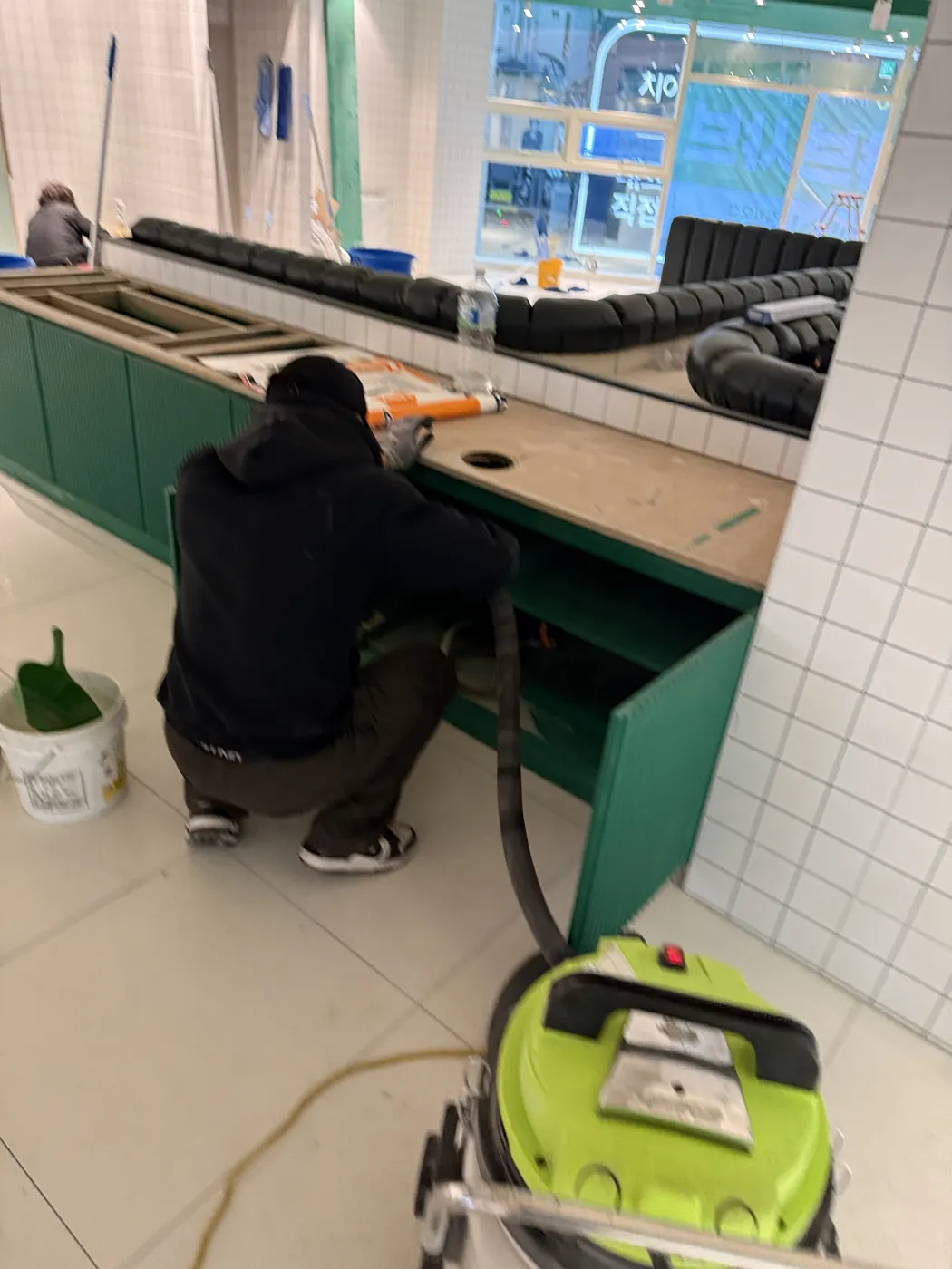 배기 설비 세정 — 원주시 식당청소 현장